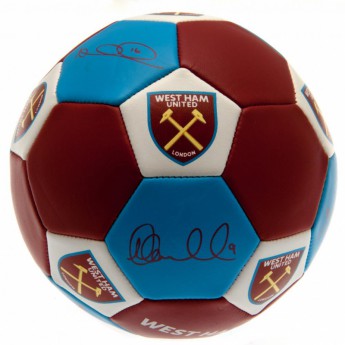 West Ham United футболна топка Nuskin Football Size 3