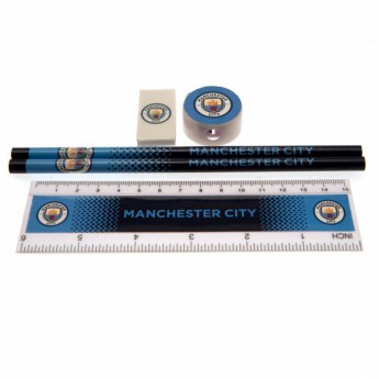 Manchester City комплект за училище Ultimate Stationery Set