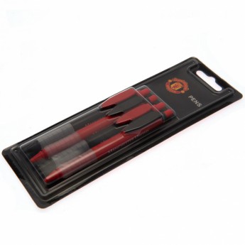 Manchester United комплект химикалки 4pk Pen Set