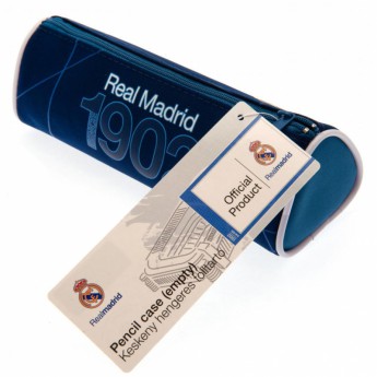 Real Madrid CF несесер за моливи Barrel Pencil Case EST 1902
