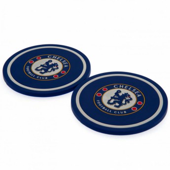 Chelsea FC комплект подложки за чаши 2pk Coaster Set