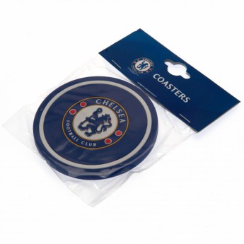 Chelsea FC комплект подложки за чаши 2pk Coaster Set