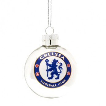 Chelsea FC топки за коледна елха 3pk Round Baubles