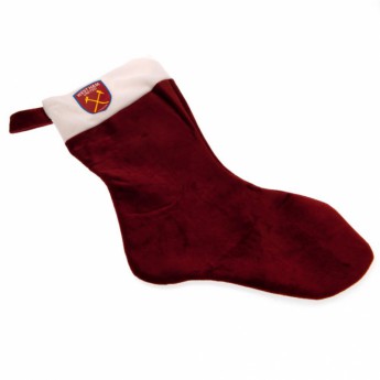 West Ham United коледен чорап Supersoft Christmas Stocking
