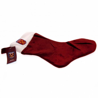 West Ham United коледен чорап Supersoft Christmas Stocking