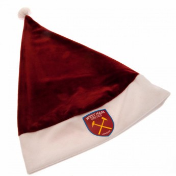 West Ham United зимна шапка Supersoft Santa Hat