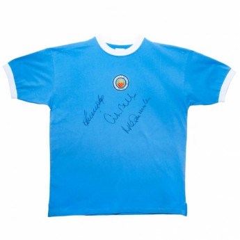 Легенди футболна фланелка Manchester City Bell / Lee / Summerbee replica 1972 shirt