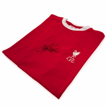 Легенди футболна фланелка FC Liverpool Keegan Signed Shirt
