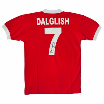 Легенди футболна фланелка FC Liverpool Dalglish Signed Shirt