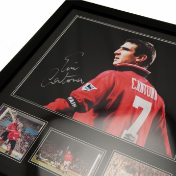Легенди картина в рамка Manchester United Cantona Signed Framed Print