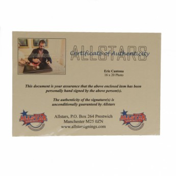 Легенди картина в рамка Manchester United Cantona Signed Framed Print