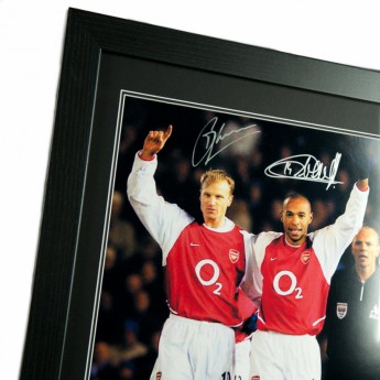 Легенди картина в рамка FC Arsenal Bergkamp & Henry Signed Framed Print