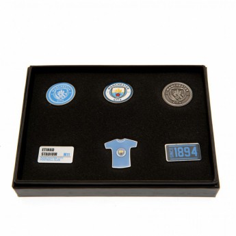 Manchester City комплект значки 6 Piece Badge Set