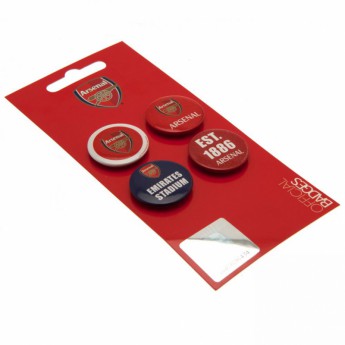 Arsenal FC комплект значки Button Badge Set