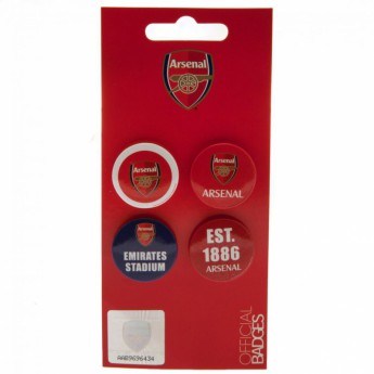 Arsenal FC комплект значки Button Badge Set