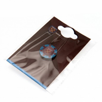 West Ham United значка Poker Chip Badge