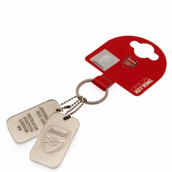 Arsenal FC ключодържател Dog Tag Keyring