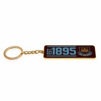 West Ham United висулка за ключодържател Keyring EST