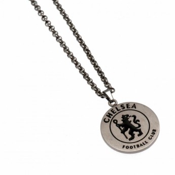 Chelsea FC колие с висулка Round Pendant & Chain