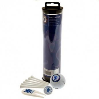 Chelsea FC комплект за голф Golf Gift Tube