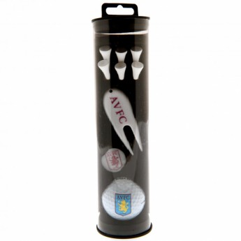Aston Villa комплект за голф Golf Gift Tube