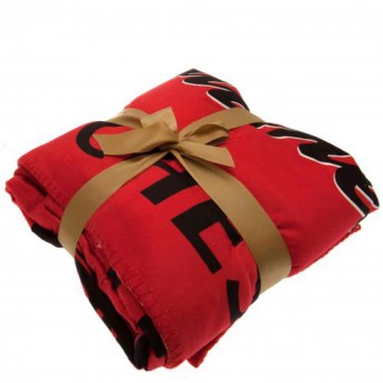 Manchester United одеяло Sherpa Fleece Blanket