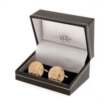 Rangers FC копчета за ръкавели Gold Plated Cufflinks