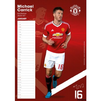 Manchester United kalendář 2016(297 mm x 420 mm)A3