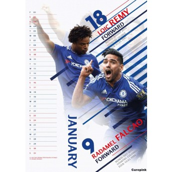 CHELSEA kalendář 2016 (297 mm x 420 mm) A3