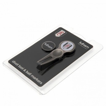 Fulham FC комплект перфоратор и маркери Divot Tool & Marker