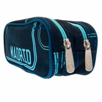 Real Madrid CF несесер за моливи Double Zip Pencil Case