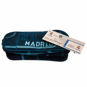 Real Madrid CF несесер за моливи Double Zip Pencil Case