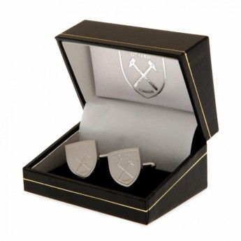 West Ham United копчета за ръкавели Stainless Steel Cufflinks CR