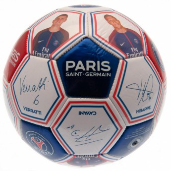 Paris Saint Germain мини футболна топка Photo Signature Football
