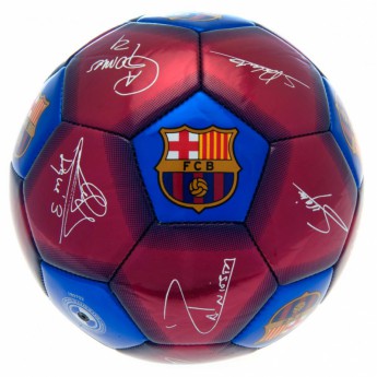 FC Barcelona мини футболна топка Football Signature