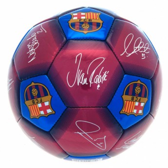 FC Barcelona мини футболна топка Football Signature