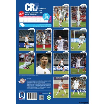 Real Madrid Ronaldo kalendář 2016(297 x 420 mm) A3