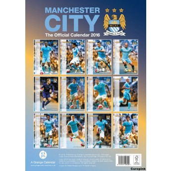 Manchester City kalendář (297 mm x 420 mm)A3