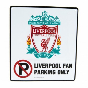 Liverpool FC табела за стена No Parking Sign