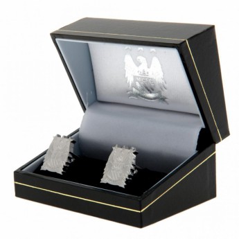 Manchester City копчета за ръкавели Stainless Steel Cufflinks CR EC