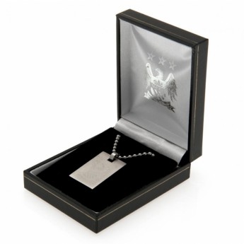 Manchester City колие с висулка куче Dog Tag & Chain EC
