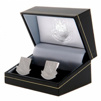 West Ham United копчета за ръкавели Stainless Steel Cufflinks CR CT