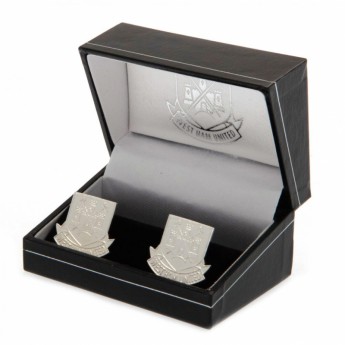 West Ham United копчета за ръкавели Silver Plated Cufflinks CR CT
