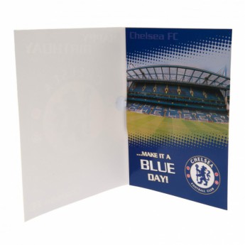 Chelsea FC картичка за рожден ден Musical Birthday Card