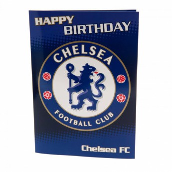 Chelsea FC картичка за рожден ден Musical Birthday Card