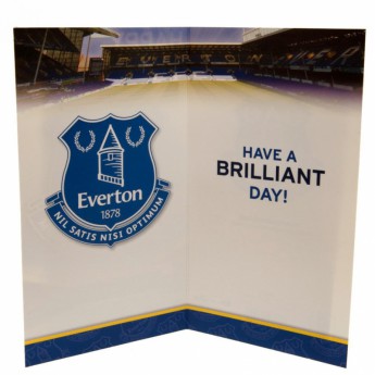 Everton FC картичка за рожден ден Birthday Card