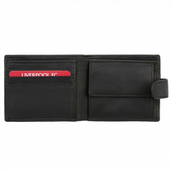 Liverpool FC кожено портмоне Black Leather Wallet