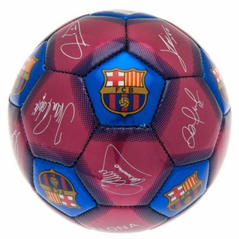 FC Barcelona подписана топка Mini Ball Signature - size 1