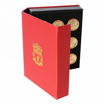 Liverpool FC комплект значки 9 Piece Limited Edition Badge Set