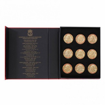 Liverpool FC комплект значки 9 Piece Limited Edition Badge Set